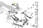 Rear Upper Wishbone Left E90 E92 E93 M3