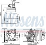 Oil Filter Housing N40 N42 N45 N46 N43 16i 18i 20i E46 E87 E90 X1 X3 Z4  